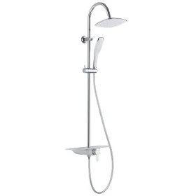 SCHÜTTE Ducha con mezclador monomando y bandeja WATERWAY Cromo-Blanco von , Duschköpfe - Ref: Foro24-435032, Preis: 158,98 €,...