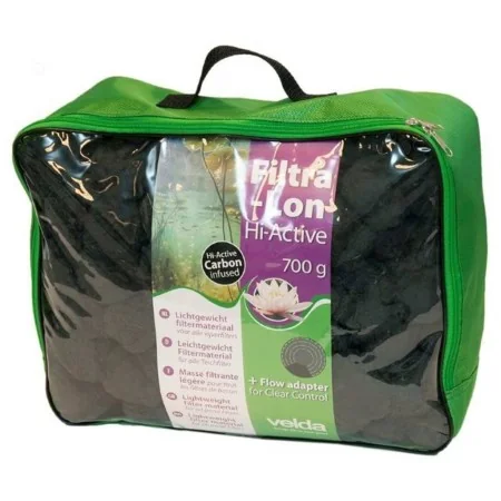 Velda Material filtrante de estanques Filtra-Lon Hi-Active 700 g negro von , Zubehör für Teiche und Brunnen - Ref: Foro24-437...