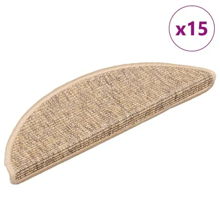 Alfombrilla autoadhesiva escalera 15 uds naranja 56x17x3 cm by , Stair mats - Ref: Foro24-326899, Price: 76,27 €, Discount: %