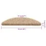 Alfombrilla autoadhesiva escalera 15 uds naranja 56x17x3 cm by , Stair mats - Ref: Foro24-326899, Price: 76,27 €, Discount: %