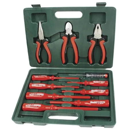 Brüder Mannesmann Set de destornilladores y alicates VDE 11 uds 11240 de , Juegos de herramientas manuales - Ref: Foro24-4085...