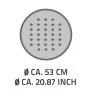 RIDDER Alfombrilla para ducha antideslizante Action gris von , Teppiche und Badematten - Ref: Foro24-429686, Preis: 17,57 €, ...