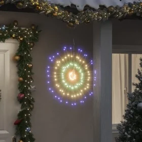 Luces de Navidad de estrellas 8 uds 140 LED de colores 17 cm by , Christmas lights - Ref: Foro24-3190517, Price: 68,98 €, Dis...