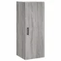 Aparador alto madera contrachapada gris Sonoma 34,5x34x180 cm by , Sideboards - Ref: Foro24-3198927, Price: 115,88 €, Discoun...