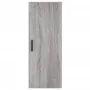 Aparador alto madera contrachapada gris Sonoma 34,5x34x180 cm by , Sideboards - Ref: Foro24-3198927, Price: 115,88 €, Discoun...