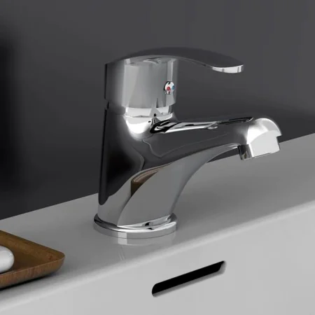 SCHÜTTE Grifo mezclador de lavabo con sensor SIRANI cromado de , Grifos - Ref: Foro24-438656, Precio: 42,42 €, Descuento: %