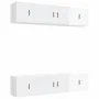 Set de muebles de TV 6 pzas madera contrachapada blanco brillo de , Muebles TV - Ref: Foro24-3188656, Precio: 248,30 €, Descu...