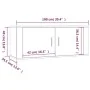 Set de muebles de TV 4 pzas madera contrachapada blanco brillo von , TV-Möbel - Ref: Foro24-3188848, Preis: 264,35 €, Rabatt: %