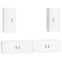 Set de muebles de TV 4 pzas madera contrachapada blanco brillo von , TV-Möbel - Ref: Foro24-3188696, Preis: 251,06 €, Rabatt: %