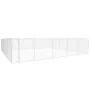 Perrera de exterior de acero galvanizado 950x950x185 cm de , Casetas y cercados para perros - Ref: Foro24-145035, Precio: 1,0...