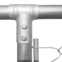 Perrera de exterior de acero galvanizado 950x950x185 cm de , Casetas y cercados para perros - Ref: Foro24-145035, Precio: 1,0...