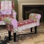 Banqueta de interior, estilo floral by , Ottomans - Ref: Foro24-240489, Price: 118,42 €, Discount: %