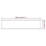 Toldo vertical tela oxford azul 60x1200 cm von , Sonnenschirme - Ref: Foro24-148450, Preis: 57,86 €, Rabatt: %