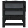 Sofá esquinero con cojines madera maciza de pino negro by , Modular outdoor sofas - Ref: Foro24-825545, Price: 146,81 €, Disc...