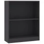 Estantería madera de ingeniería gris 60x24x76 cm by , Bookcases and shelves - Ref: Foro24-800857, Price: 45,18 €, Discount: %