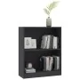Estantería madera de ingeniería gris 60x24x76 cm by , Bookcases and shelves - Ref: Foro24-800857, Price: 45,18 €, Discount: %