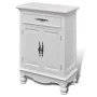Armario con 2 puertas y 1 cajón madera blanco by , Sideboards - Ref: Foro24-241375, Price: 183,30 €, Discount: %