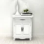 Armario con 2 puertas y 1 cajón madera blanco by , Sideboards - Ref: Foro24-241375, Price: 183,30 €, Discount: %