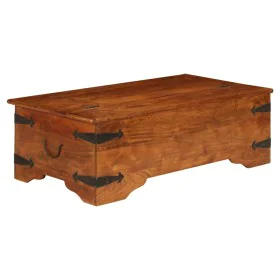 Mesa de centro madera maciza acacia acabado miel 110x55x35 cm by , Coffee table - Ref: Foro24-245654, Price: 268,64 €, Discou...
