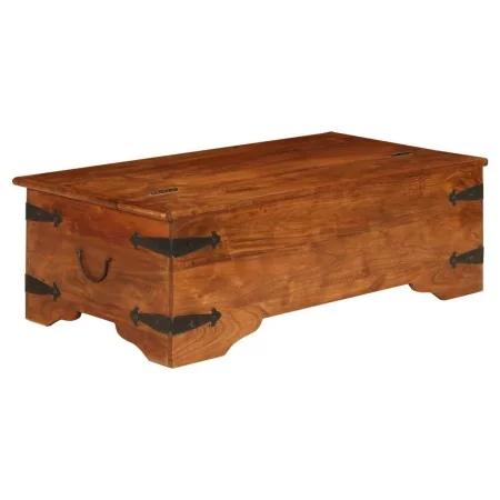 Mesa de centro madera maciza acacia acabado miel 110x55x35 cm von , Couchtisch - Ref: Foro24-245654, Preis: 268,64 €, Rabatt: %