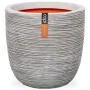 Capi Macetero Nature Rib color marfil 43x41 cm KOFI933 by , Pots and planters - Ref: Foro24-424240, Price: 96,69 €, Discount: %
