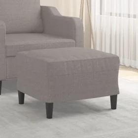 Reposapiés de tela gris taupe 60x50x41 cm by , Ottomans - Ref: Foro24-349286, Price: 51,32 €, Discount: %