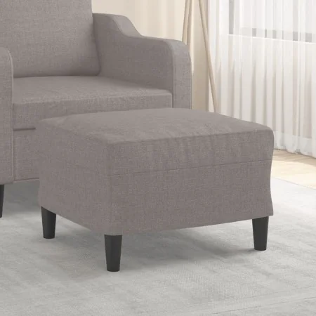 Reposapiés de tela gris taupe 60x50x41 cm by , Ottomans - Ref: Foro24-349286, Price: 51,32 €, Discount: %