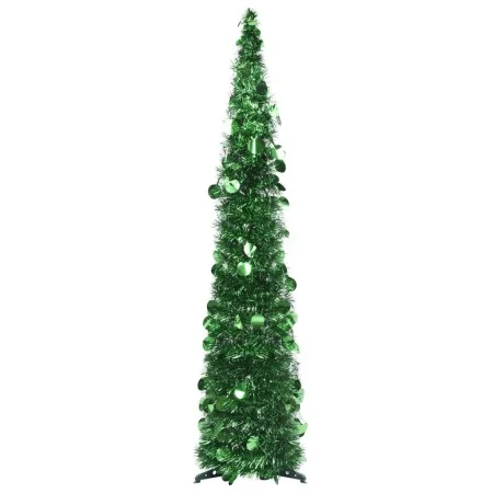 Árbol de Navidad artificial emergente PET verde 120 cm by , Christmas trees - Ref: Foro24-320988, Price: 22,40 €, Discount: %