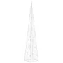Cono de luz LED decorativo acrílico blanco cálido 90 cm de , Luces de Navidad - Ref: Foro24-328959, Precio: 59,23 €, Descuent...