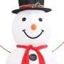 Muñeco de nieve de Navidad con luces LED tela lujosa 180 cm by , Christmas lights - Ref: Foro24-329762, Price: 125,60 €, Disc...