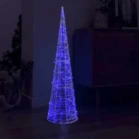 Cono de luz LED de pirámide decorativo acrílico azul 120 cm by , Christmas lights - Ref: Foro24-329807, Price: 70,98 €, Disco...