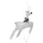 Renos y trineo de Navidad de exterior con 100 LED plateado de , Luces de Navidad - Ref: Foro24-329832, Precio: 94,83 €, Descu...