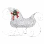 Renos y trineo de Navidad de exterior con 100 LED plateado de , Luces de Navidad - Ref: Foro24-329832, Precio: 94,83 €, Descu...