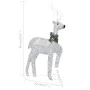 Renos y trineo de Navidad de exterior con 100 LED plateado de , Luces de Navidad - Ref: Foro24-329832, Precio: 94,83 €, Descu...