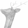 Familia renos de Navidad malla blanco frío plateado 270x7x90 cm de , Luces de Navidad - Ref: Foro24-342677, Precio: 71,72 €, ...