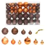 Bolas de Navidad 100 unidades marrón 3 / 4 / 6 cm by , Festive decorations - Ref: Foro24-356099, Price: 22,32 €, Discount: %