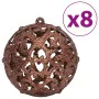 Bolas de Navidad 100 unidades marrón 3 / 4 / 6 cm by , Festive decorations - Ref: Foro24-356099, Price: 22,32 €, Discount: %