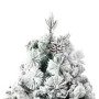 Árbol de Navidad con nieve, luces LED y piñas PVC y PE 195 cm by , Christmas trees - Ref: Foro24-3094561, Price: 251,47 €, Di...
