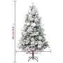 Árbol de Navidad con nieve, luces LED y piñas PVC y PE 195 cm by , Christmas trees - Ref: Foro24-3094561, Price: 251,47 €, Di...