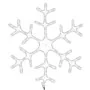Figura de Navidad de copo de nieve con LED 3 piezas 59x59 cm de , Luces de Navidad - Ref: Foro24-3154292, Precio: 104,42 €, D...