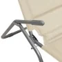 Tumbona plegable 2 uds textilene acero con recubrimiento crema by , Loungers - Ref: Foro24-312476, Price: 176,73 €, Discount: %