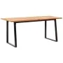 Set comedor jardín 9 pzas ratán sintético y madera acacia gris von , Gartensets - Ref: Foro24-46009, Preis: 851,15 €, Rabatt: %