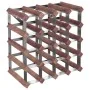 Botellero para 20 botellas madera maciza de pino marrón by , Wine racks - Ref: Foro24-340892, Price: 59,87 €, Discount: %