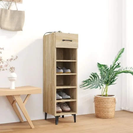 Mueble zapatero madera contrachapada roble Sonoma 30x35x105 cm von , Schuhregale und Schuhorganisatoren - Ref: Foro24-812810,...