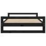 Cama para perros madera maciza de pino negro 105,5x75,5x28 cm by , Beds for dogs - Ref: Foro24-821491, Price: 72,15 €, Discou...