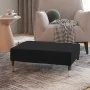 Reposapiés de terciopelo negro 78x56x32 cm by , Ottomans - Ref: Foro24-337704, Price: 87,91 €, Discount: %