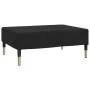 Reposapiés de terciopelo negro 78x56x32 cm by , Ottomans - Ref: Foro24-337704, Price: 87,91 €, Discount: %