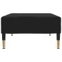 Reposapiés de terciopelo negro 78x56x32 cm by , Ottomans - Ref: Foro24-337704, Price: 87,91 €, Discount: %