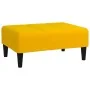 Reposapiés de terciopelo amarillo 78x56x32 cm by , Ottomans - Ref: Foro24-337765, Price: 57,46 €, Discount: %