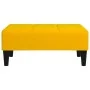 Reposapiés de terciopelo amarillo 78x56x32 cm by , Ottomans - Ref: Foro24-337765, Price: 57,46 €, Discount: %